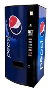 Dixie Narco Model 276E Can Machine - Pepsi New Age Ultra
